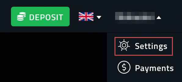 Spectre.ai（スペクター）ユーザメニュー