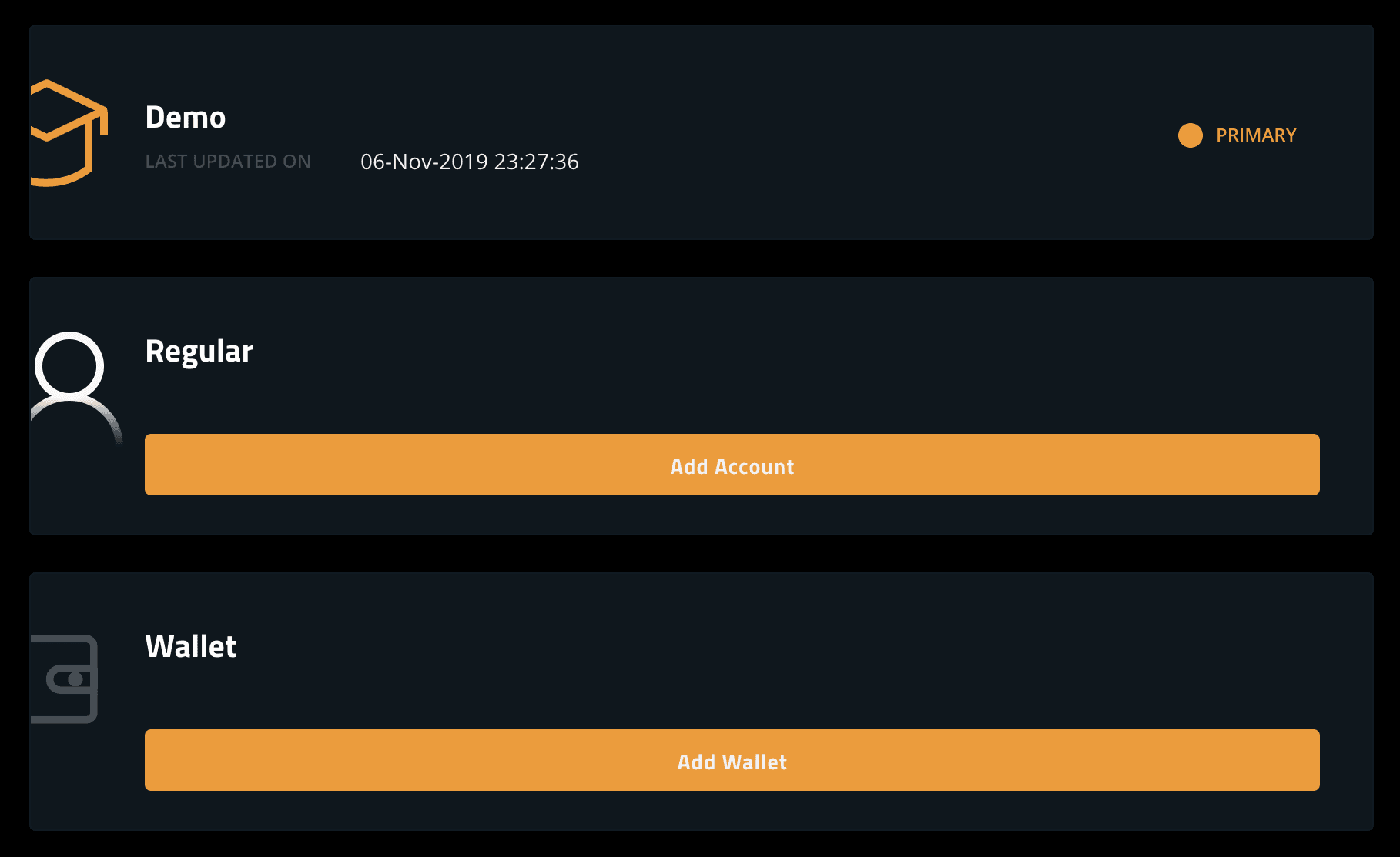 Spectre.ai（スペクター）の口座種類
